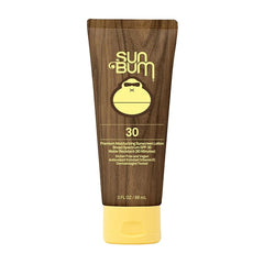 Sun Bum Original SPF 30 Sunscreen Body Lotion - Broad Spectrum Moisturizing Sunscreen with Vitamin E - Hawaii 104 Act Compliant (Made without Octinoxate & Oxybenzone) - Travel Size - 3 oz