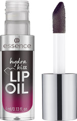 essence Hydra Kiss Lip Oil, Intense Hydration & Glossy Finish, Infused with Hyaluronic Acid, Vitamin E & Jojoba Oil, Vegan & Cruelty Free (05 | Midnight Mystery)