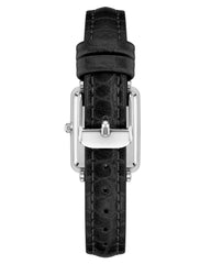 Anne Klein Women's Glitter Accented Croco-Grain Strap Watch, AK/3820
