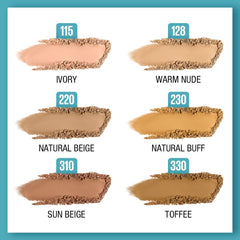 Maybelline New York Fit Me Foundation & Compact Powder Set - 128 (Matte, Oil Control)