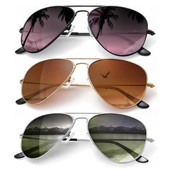 KALIYADI Classic Aviator Sunglasses for Men Women Driving Sun glasses Polarized Lens UV Blocking