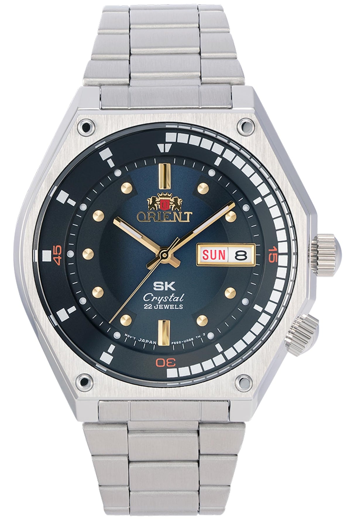 Orient Men's 'SK Diver Retro' Japanese Automatic/Hand Winding Stainless Steel Sports Watch