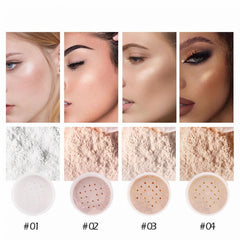Loose Face Powder, Setting Powder For Soft-Focus Finish, Silky, Weightless, Blurring, Smooths, Minimizes Pores and Fine Lines, Semi-Matte Finish