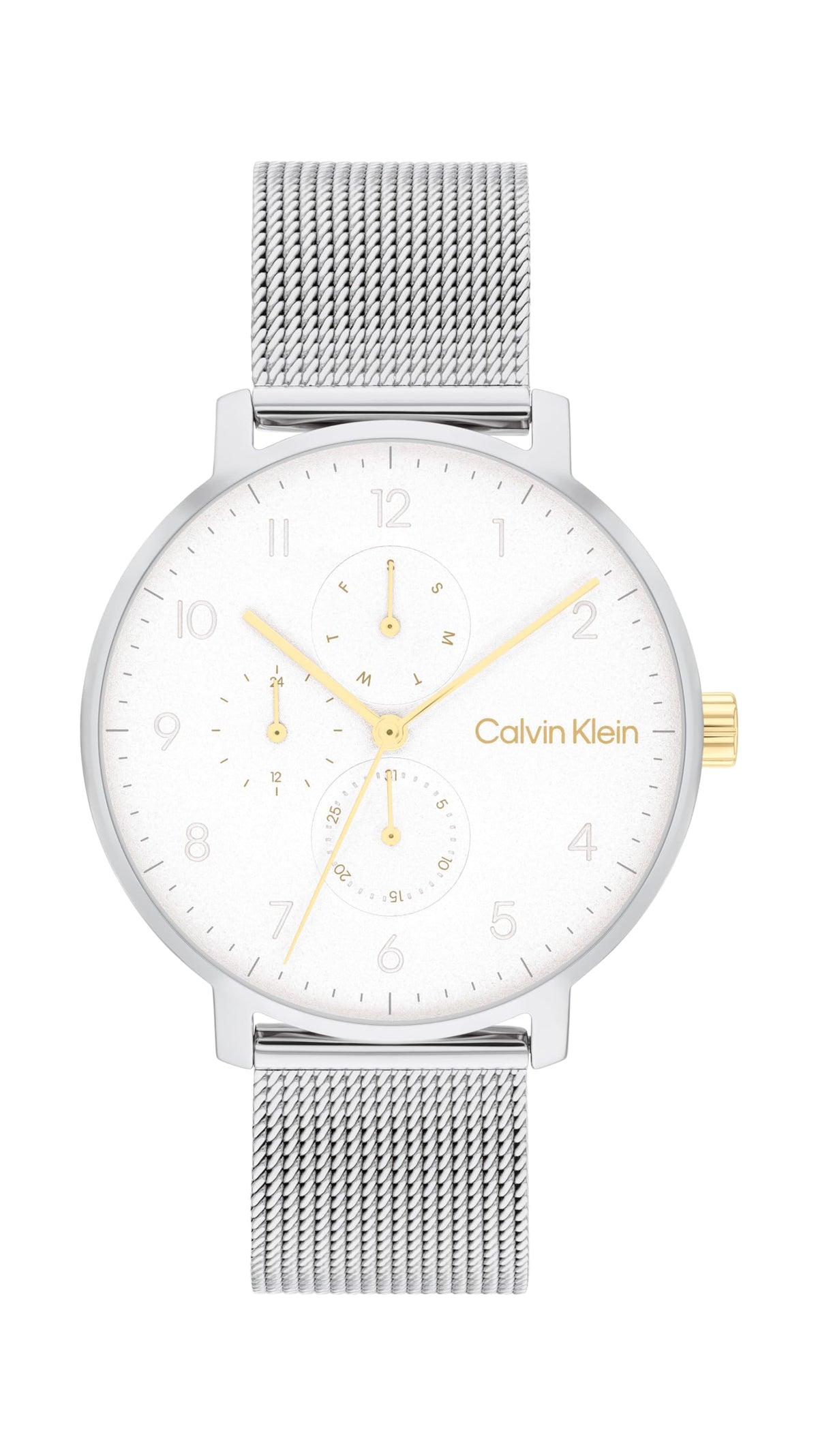 Calvin Klein CK STUN Unisex Watch, Analog - Silver