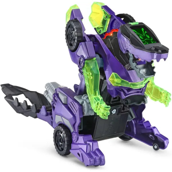 VTech Switch with GO Dragon Roadhog, Gorilla Muscle Car & Velociraptor Motorcycle