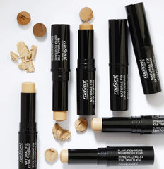 Radiant Professional Natural Fix Extra Coverage Stick Foundation - Full Coverage Waterproof Foundation & Contouring Stick - SPF 15 Paraben & Oil Free Matte Finish - 8.5 g - Sandstone (03)