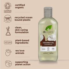 DR ORGANIC Dr. Vcoconut Shampoo-265Ml