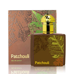 AHMED PATCHOULI 50mL Unisex Eau de Parfume for Men and Women (leans Masculine) with Woody Oriental Fragrance with Oudh and Black Musk Accords by Al Maghribi Arabian Oud and Perfumes Dubai