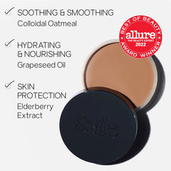 Saie Sun Melt Natural Cream Bronzer - Light Bronze - for Fair to Light Skin with Cool or Neutral Undertones