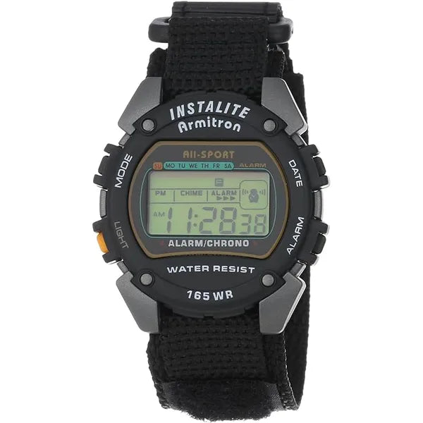 Armitron Sport Men's Gray and Black Digital Watch