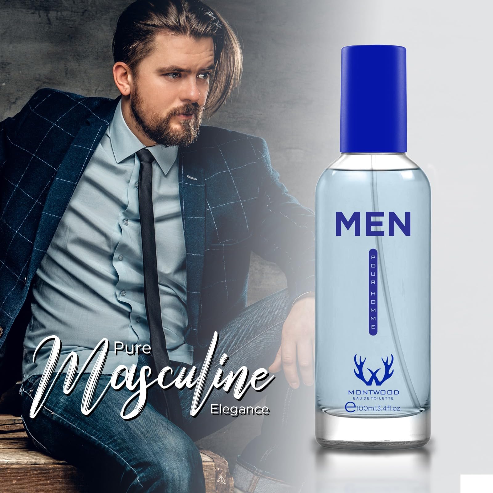 Montwood Men Pour Homme: Eau de Toilette Pour Homme | Perfume for Men 100ml