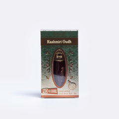 Al Nuaim Silver Series | Kashmiri Oudh Alcohol Free Attar For Men - 6ml | Concentrated Perfume Oil | Precious Oudh Blend | Aromatic Sensation