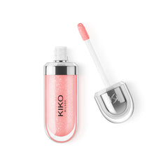 KIKO MILANO 3D Hydra Lip Gloss 04 Pearly Peach Rose, 6.5 ml