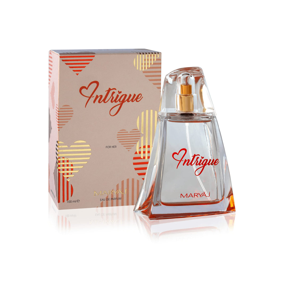 Intrigue by Maryaj Perfumes For Women, Eau De Parfum, 100 ml