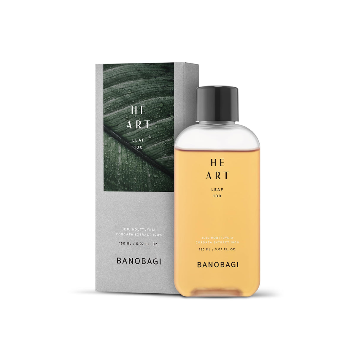 BANOBAGI Heart Leaf Face Toner | Korean Skincare Toner | Hydrating & Nourishing Facial Toner for Glowing Skin | Fast Absorbing Vegan Toner | 100% Heart Leaf Essence | 150ml