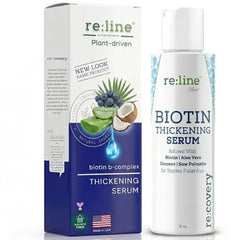 Paisle Botanics Hair Growth Serum for Hair Loss, Natural Biotin Fine Hair Thickener for Women & Men, 4 oz