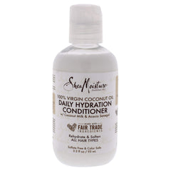 Shea Moisture Virgin Coconut Oil Daily Hydration Conditioner For Unisex, 3.2 Oz.