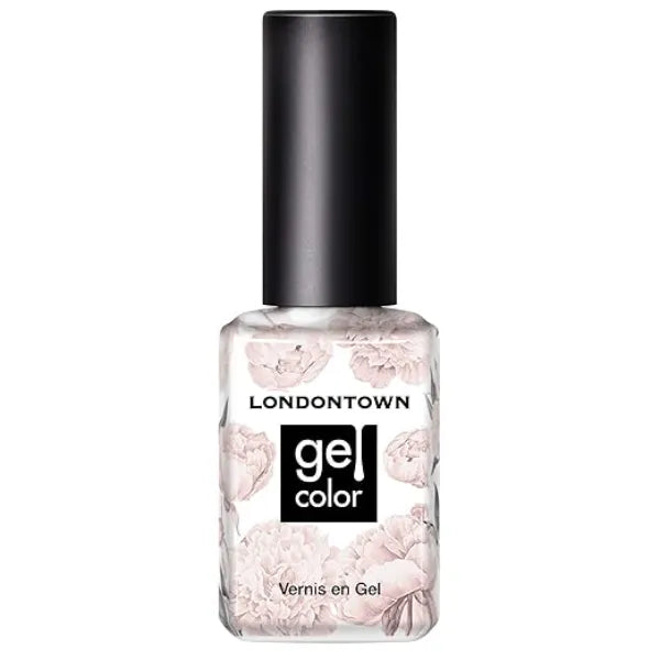 LONDONTOWN UV/LED Gel Nail Polish Long Lasting, Chip Resistant High Shine Color Sheer Nude, Crowning Crumpet, 12ml/.40fl oz