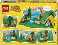 LEGO Animal Crossing Bunnie’s Outdoor Activities Buildable Creative Play Toy for 6 Plus Year Old Kids, Girls & Boys, with Tent and Rabbit Minifigure from the Video Game, Birthday Gift Idea 77047