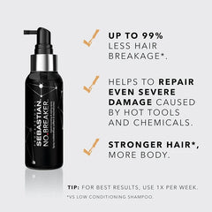 Sebastian Professional No.Breaker Hybrid Hair Bonding & Styling Spray | Leave-In Treatment | Repair Damage & Breakage for Stronger Hair | 3.38 fl oz