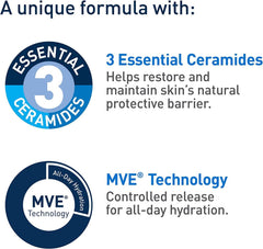 CeraVe CeraVe, Moisturizing Cream, For Normal to Dry Skin, Daily Face Body Moisturizer (57g Travel Size)