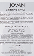 Jovan Ginseng N.R.G. Cologne Spray 1 Ounce, White, 1 Fl Oz (Pack of 1)