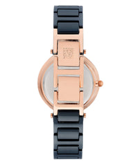 Anne Klein Women's AK/3266 Premium Crystal Accented Ceramic Bracelet Watch