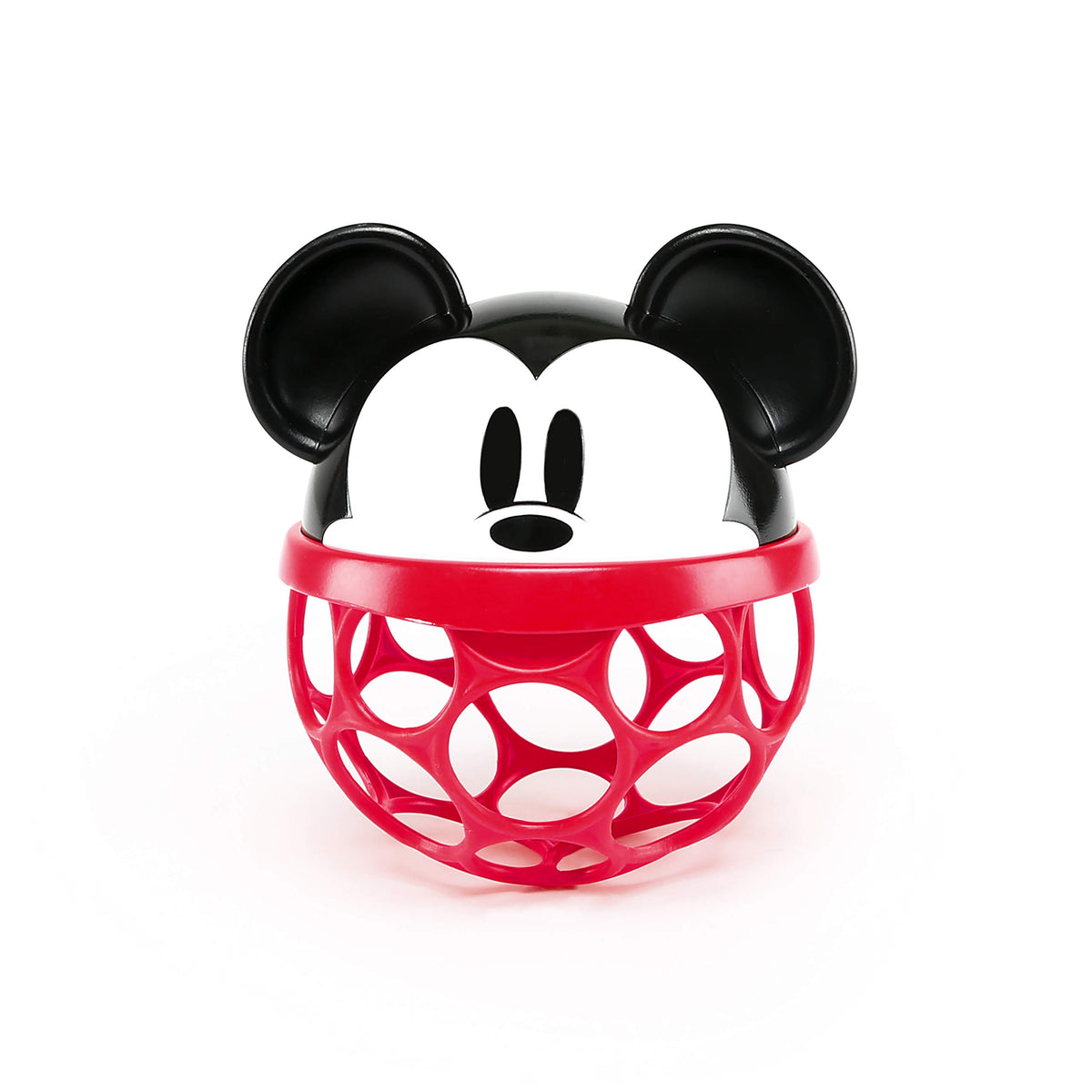 Bright Starts Disney Baby Minnie Mouse Rattle Along Buddy Easy-Grasp Toy, Ages Newborn +