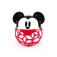 Bright Starts Disney Baby Minnie Mouse Rattle Along Buddy Easy-Grasp Toy, Ages Newborn +