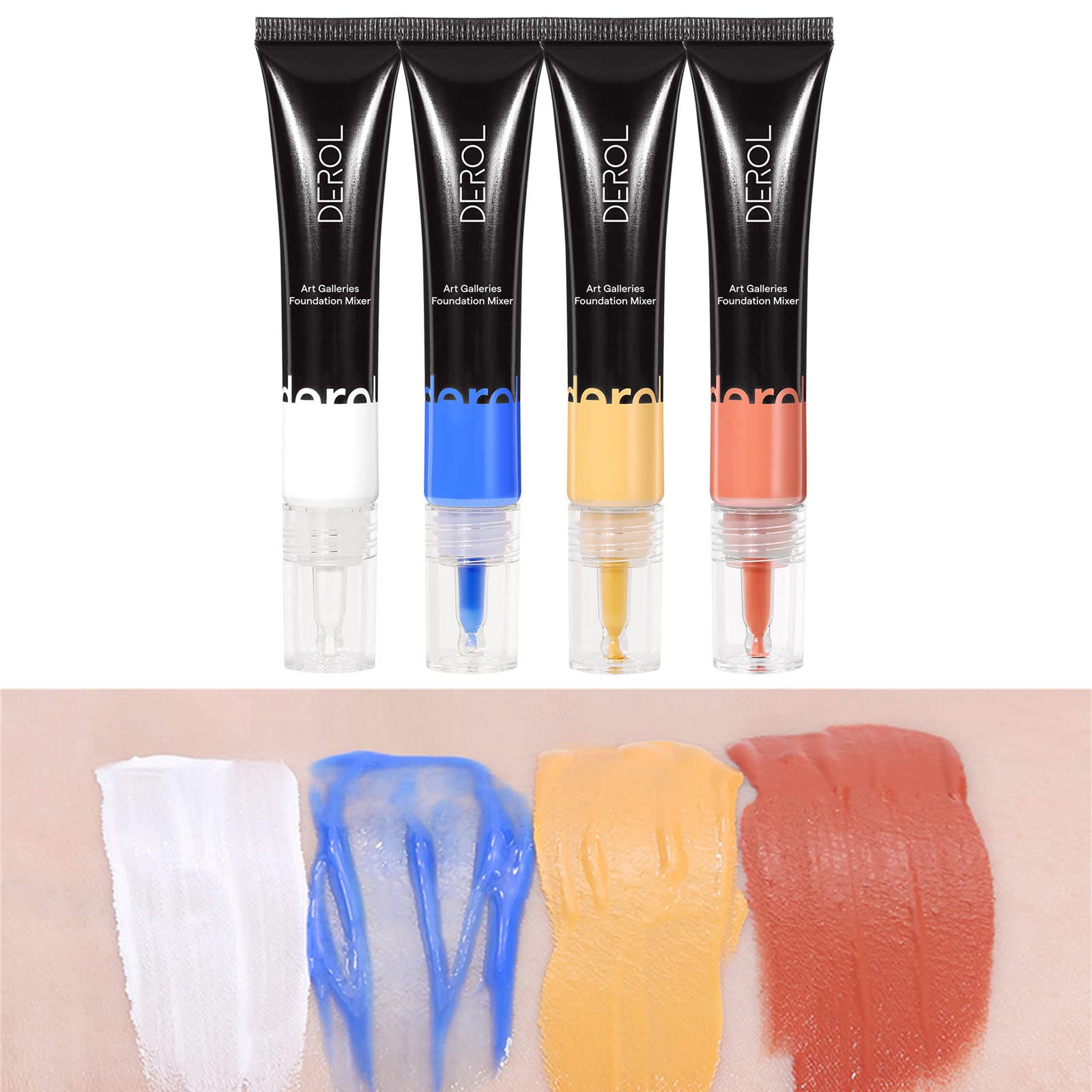 Foundation Mixer, Foundation Adjusting Drops, Color Adjusting Mixer Change Foundation Colour to Match Your Skin Tone (03#Yellow)