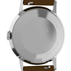 Timex Men's Marlin Automatic 40mm Watch - Brown/Stainless Steel/Blue