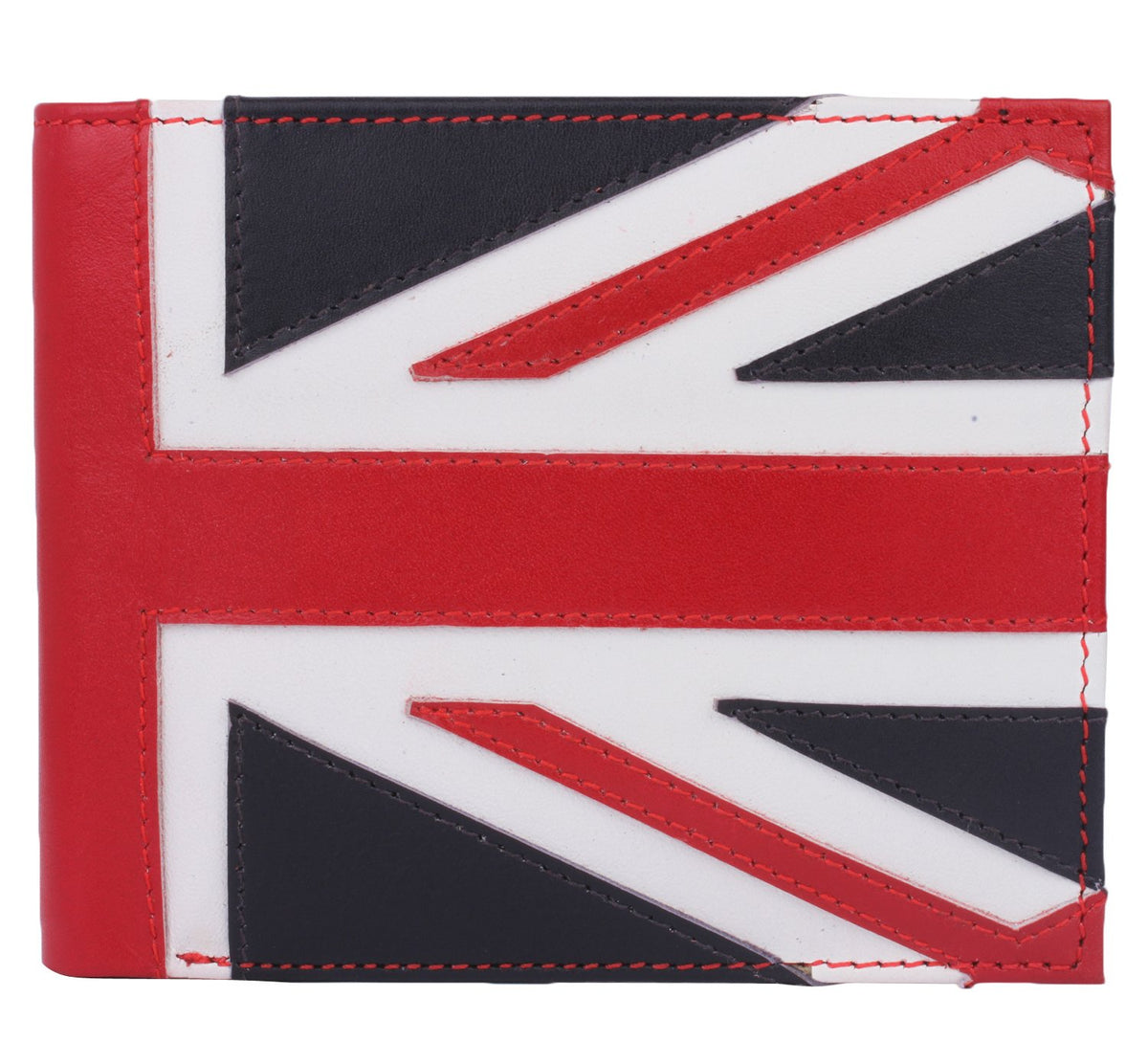 K London Exclusive Union Jack Men's Wallet (Red,White & Blue) (651_RED)