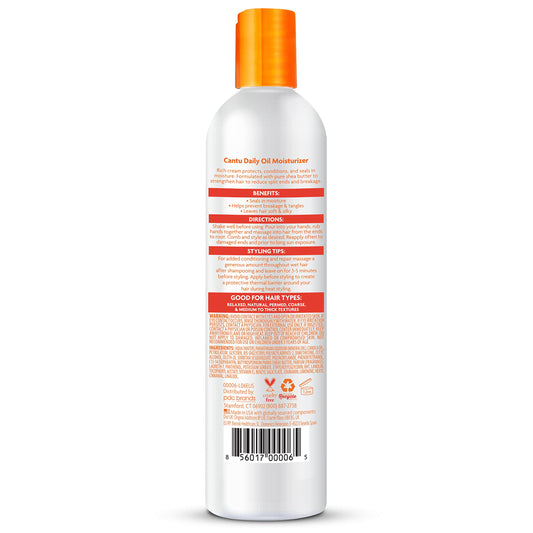 Cantu Shea Butter Daily Oil Moisturizer, 13Oz (384Ml)
