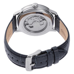 Orient Bambino Version 9 Stainless Steel Automatic Dress Watch with Weekly Calendar - Midnight Blue