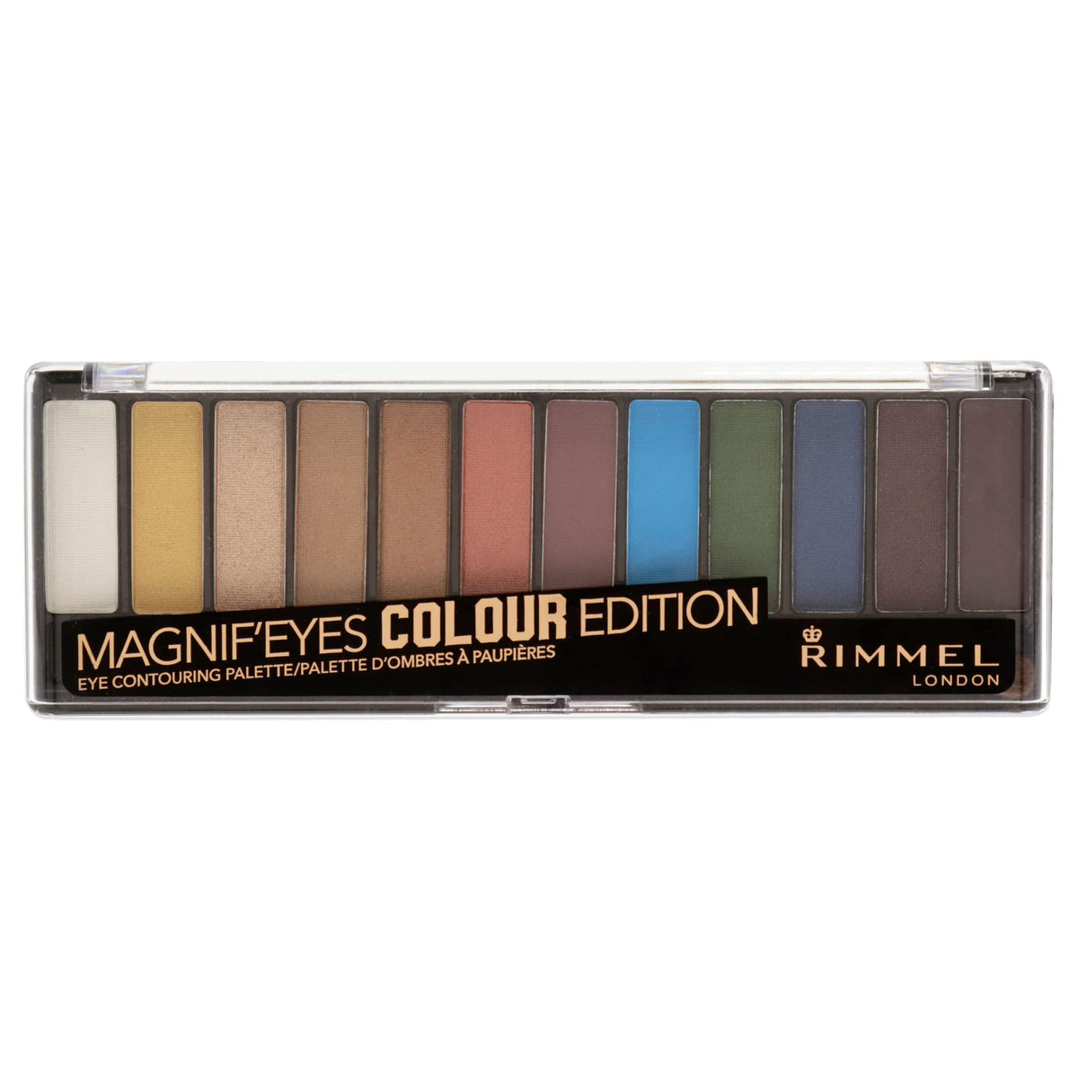 Rimmel Magnif'eyes Eyeshadow Palette, Colour Edition, Pack of 1