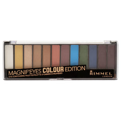 Rimmel Magnif'eyes Eyeshadow Palette, Colour Edition, Pack of 1