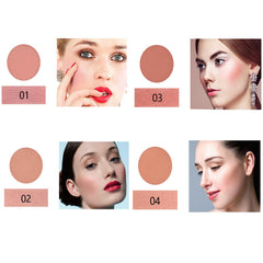 COOSA Blush Palette, Makeup 8 Color Contour and Highlight Blush Palette Matte Blush Powder Bright Shimmer Face Cosmetics Blusher Light Face Blush Palette with Blush Brush