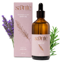 Saante Crowning Glory Women Hair Oil, 100 ml – Strengthens Roots, Scalp Detox, Anti Hair Fall, Promotes Denser Hair, Nourishing Botanical Blend, Clary Sage, Juniper, Lavender, Rosemary