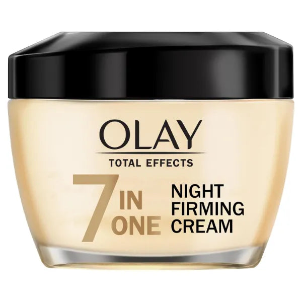 Olay Total Effects 7‑In‑1 Night Firming Cream Moisturizer, Anti‑Aging Overnight Hydration & Firming Face Cream - 1.7 oz