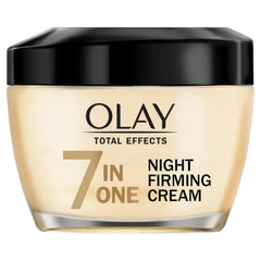 Olay Total Effects 7‑In‑1 Night Firming Cream Moisturizer, Anti‑Aging Overnight Hydration & Firming Face Cream - 1.7 oz