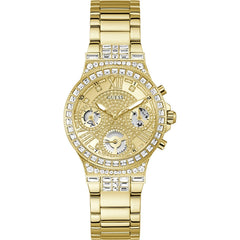 GUESS Ladies Sport Multifunction Glitz with Crystals 36mm Watch