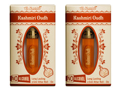 Gold Series Kashmiri Oudh Attar Roll On for Men & Women - Pack of 2 (6ml Each)