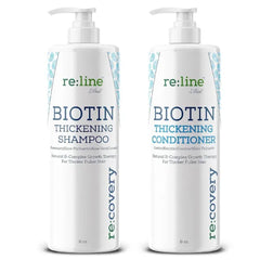 Paisle Botanics Shampoo and Conditioner for Thinning Hair Hair Thickening Shampoo and Conditioner with Saw Palmetto & Rosemary Oil for Enhanced Volume Color Safe, Sulfate & Paraben Free 8 Fl Oz Each