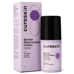 Cure Skin Barrier Restructuring Cream | Nourishes & Repairs | Ceramides, Oat Brand, Bisabollo (17g)