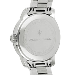 Maserati Men's R8853121004 SUCCESSO Analog Display Quartz Silver Watch, Silver