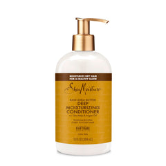 SHEA MOISTURE Raw Shea Butter Restorative Conditioner W/ Sea Kelp & Argon Oil,Moisturize & Fortify Dry, Damage or Transitioning Hair 13 fl oz,Liquid volume 384 Ml