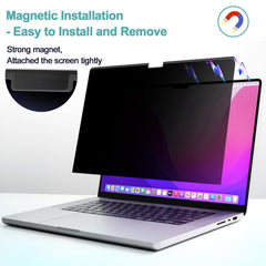 IPROKKO Magnetic Privacy Screen Protector, for MacBook Air 15 Inch (2023-2025, M2, M3,M4)- A2941 A3114,A3241 Removable Anti Glare Blue Light Mac Air 15.3 Laptop Black Private Filter