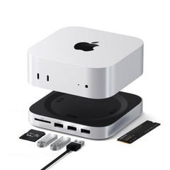Satechi Stand & Hub for Apple Mac Mini M4 with M.2 SSD Enclosure (ST-GNMMES)