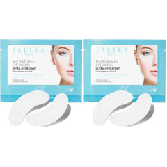 Talika Bio Enzymes Eye Patch - Instant Ultra-Moisturising Under Eye Patches for Adults - Eye Mask For Dark Circles Tired Eyes & Puffiness - Single Pair Under Eye Mask (Pack of 2)