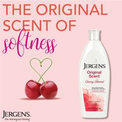 Jergens Original Scent Moisturizer, Cherry-Almond, 10 Ounce